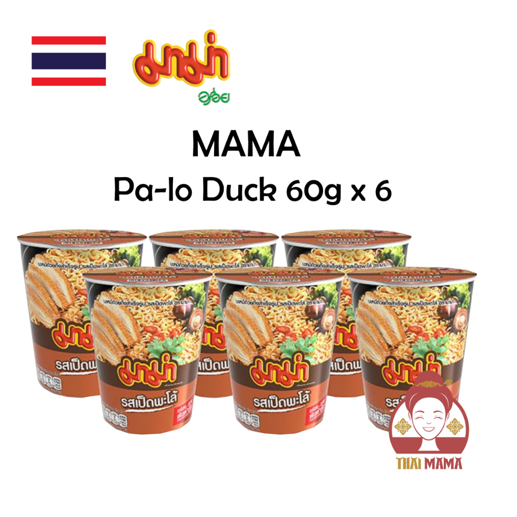 MAMA Cup Noodle 60g x 6 ( Tom Yum Shrimp / Creamy Tom Yum Shrimp / Minced Pork ) MAMA Instant Noodle / MAMA Noodle Cup