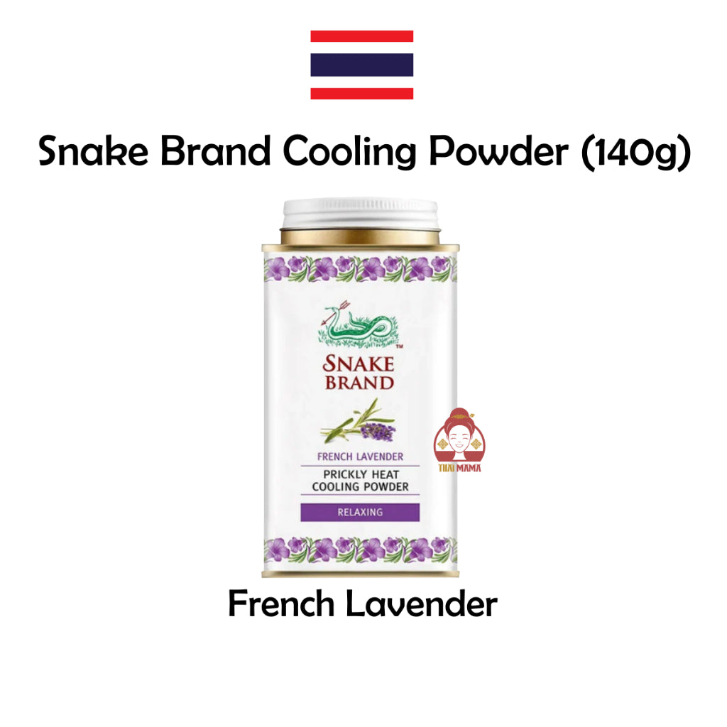 Snake Brand Cooling Powder 140g ( Classic / French Lavender )