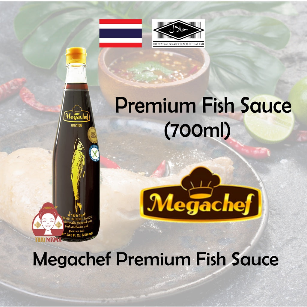 Megachef Premium Fish Sauce 700ml [Halal] Sos Ikan Thailand