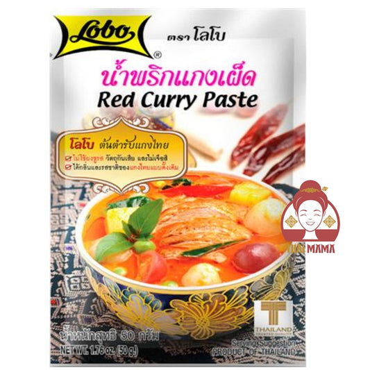 แกงเผ็ด Lobo / Globo Red Curry Paste [Halal]