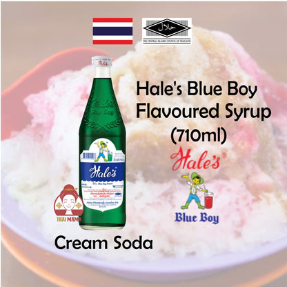 Hale's Blue Boy Flavour Syrup 710ml ( Sala / Cream Soda ) [Halal] Hales Blue Boy เฮลซ์บลูบอย