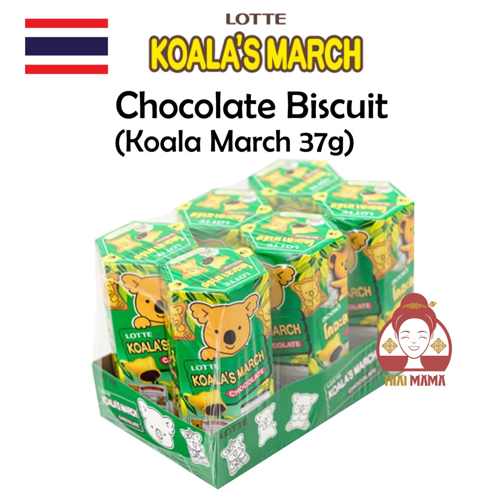 Lotte Koala's March Chocolate 37g x 6 [Halal] Koala March