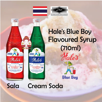 Hale's Blue Boy Flavour Syrup 710ml ( Sala / Cream Soda ) [Halal] Hales Blue Boy เฮลซ์บลูบอย