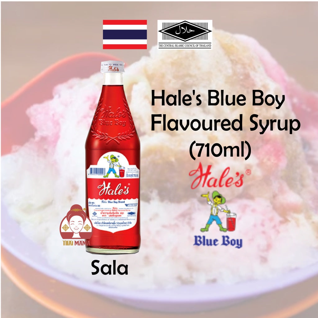 Hale's Blue Boy Flavour Syrup 710ml ( Sala / Cream Soda ) [Halal] Hales Blue Boy เฮลซ์บลูบอย