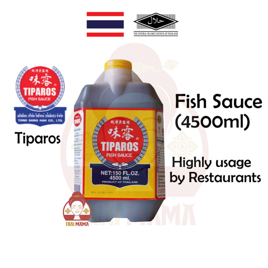 Tiparos Fish Sauce 4500 ml [Halal] Tiparos 4.5L / Tiparos Fish Sauce 4.5L