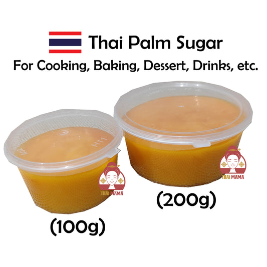 Thai Palm Sugar 100g / 200g (Coconut Sugar) by Thai Mama