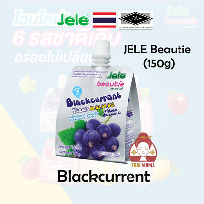 Jele Beautie 150g [Halal] Jele Blackcurrant / Jele Apple / Jele Strawberry / Jele Lemon / Jele Lychee / Jele White Grape