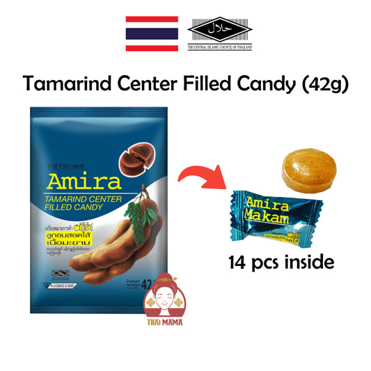 Amira Tamarind Candy 42g (14 pcs) [Halal] Thai Tamarind / Thai Tamarind Candy