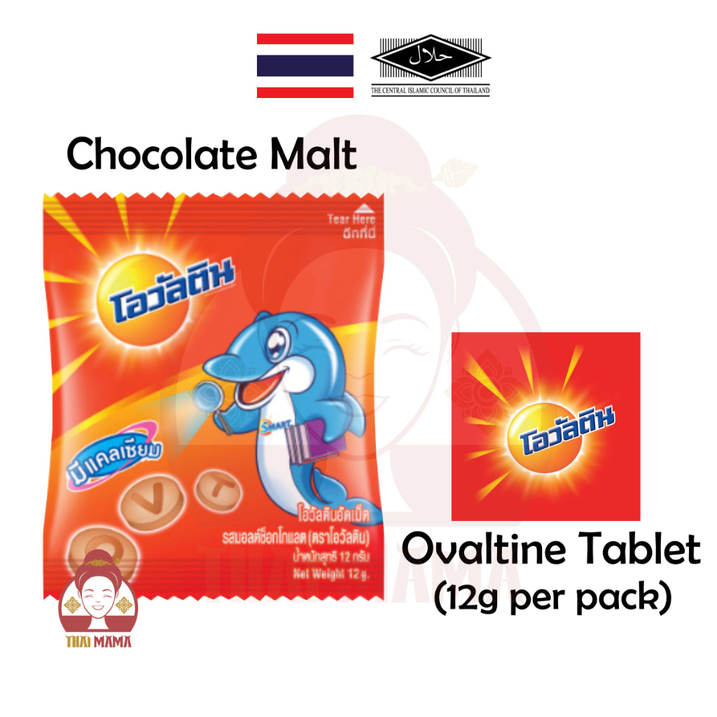 Ovaltine Tablet 12g Chocolate Malt  / White Malt [Halal]