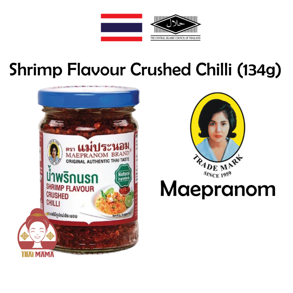 Maepranom Crushed Chilli Shrimp Flavour 134g [Halal]