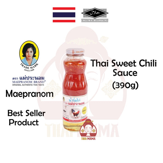 Maepranom Sweet Chili Sauce 390g [Halal] Thai Sweet Chili Sauce / Sweet Chilli Sauce