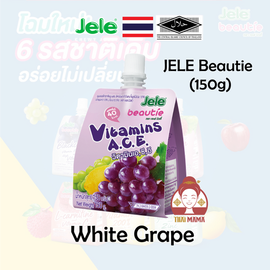 Jele Beautie White Grape 150g [Halal]