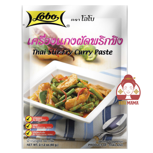 Lobo / Globo Thai Stir-Fry Curry Paste 60g [Halal]