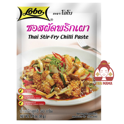 Lobo / Globo Thai Stir-Fry Chili Paste 50g [Halal]