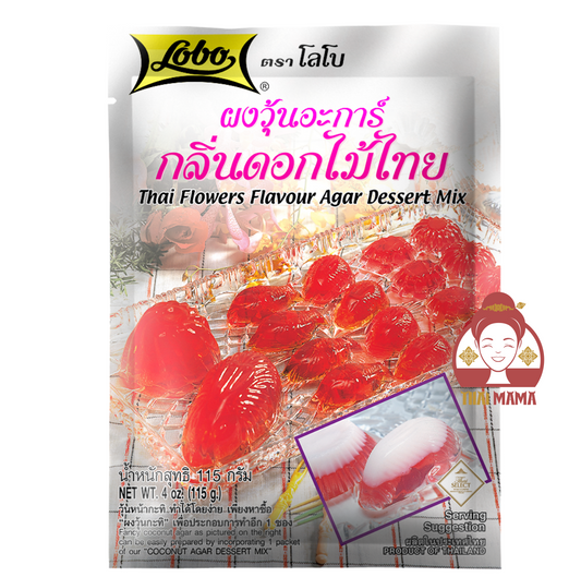 Lobo / Globo Thai Flowers Flavour Agar Dessert Mix 115g [Halal]